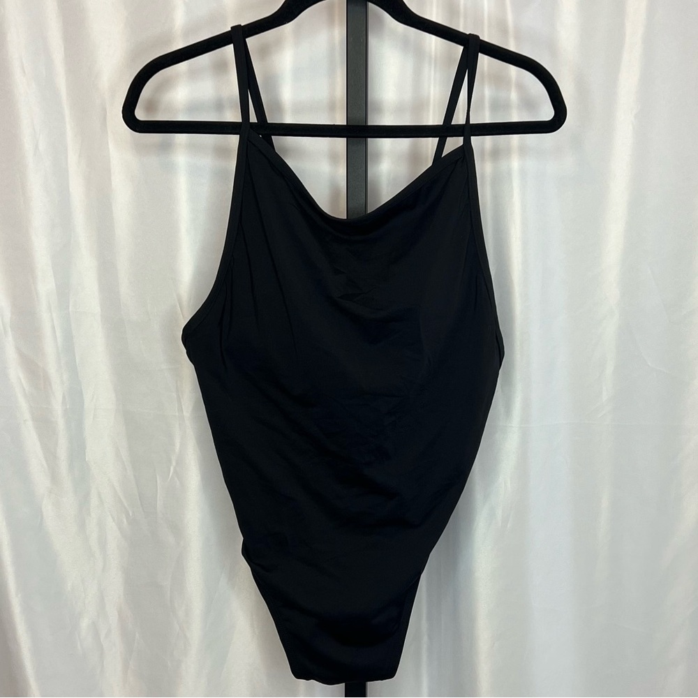 Andie Swim The Paloma One Piece Swimsuit Black, size XXL